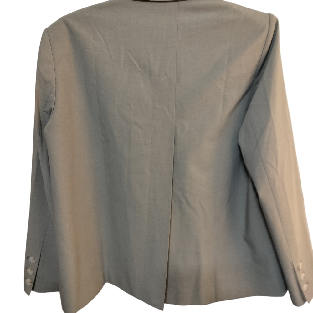 2001) Lattelier Pale Green Boxy Two Button Blazer Size XL. Like New - Picture 7 of 16